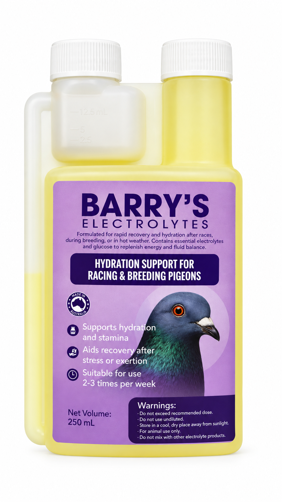 Barry's Electrolytes 250 mL front