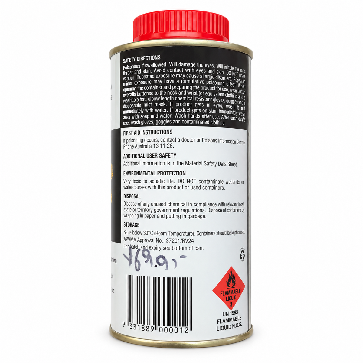 Inca Malaban Wash Concentrate 500 mL safety information