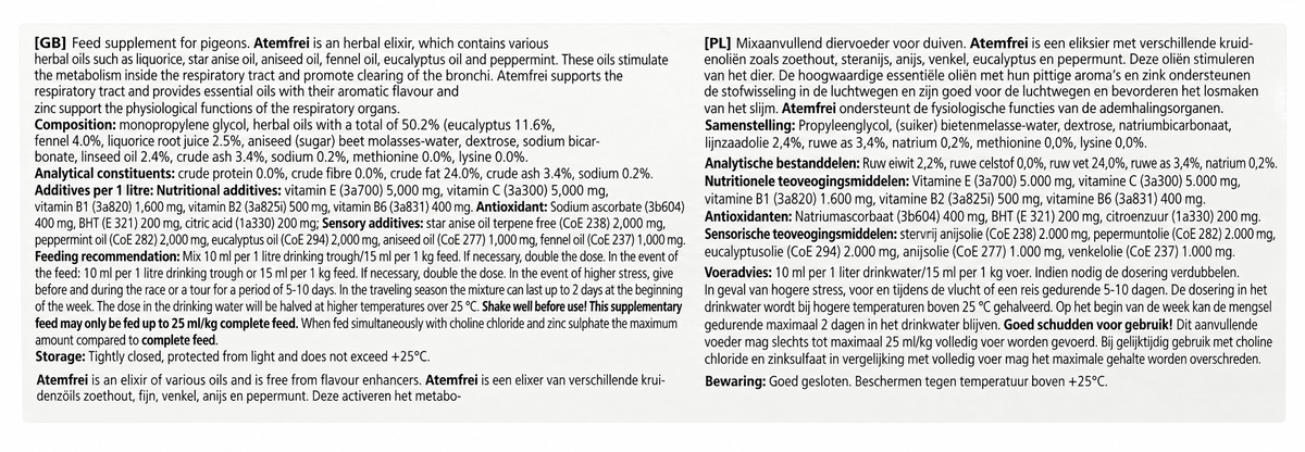 Röhnfried Atemfrei 500 mL English instructions