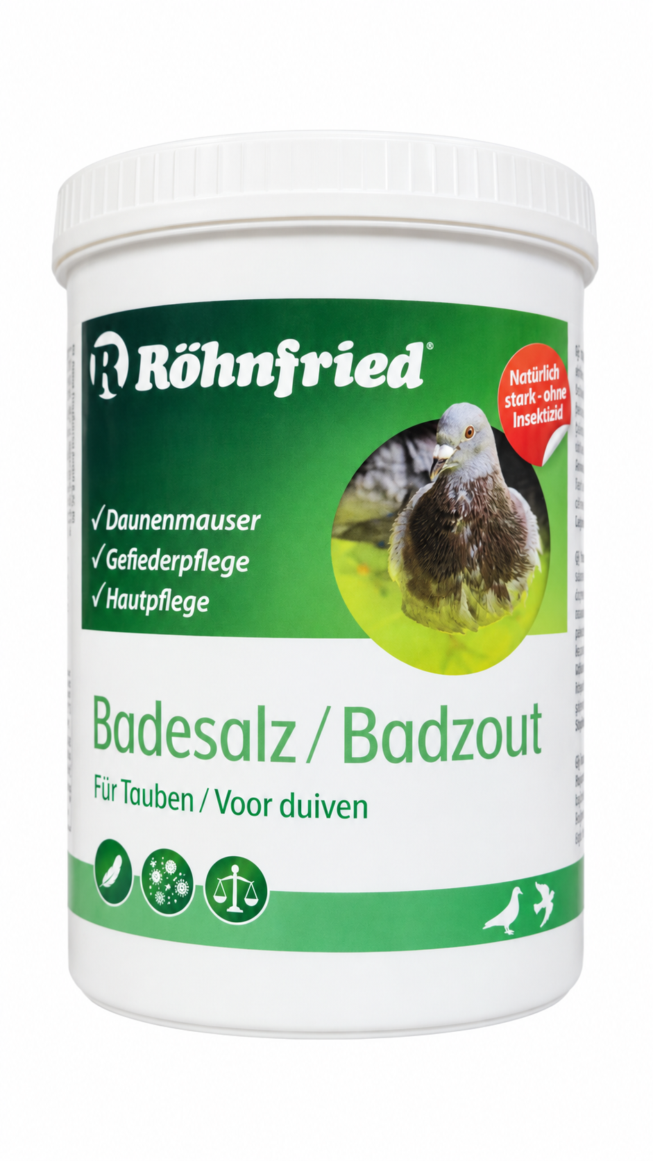 Röhnfried Badesalz Badzout 800 g front