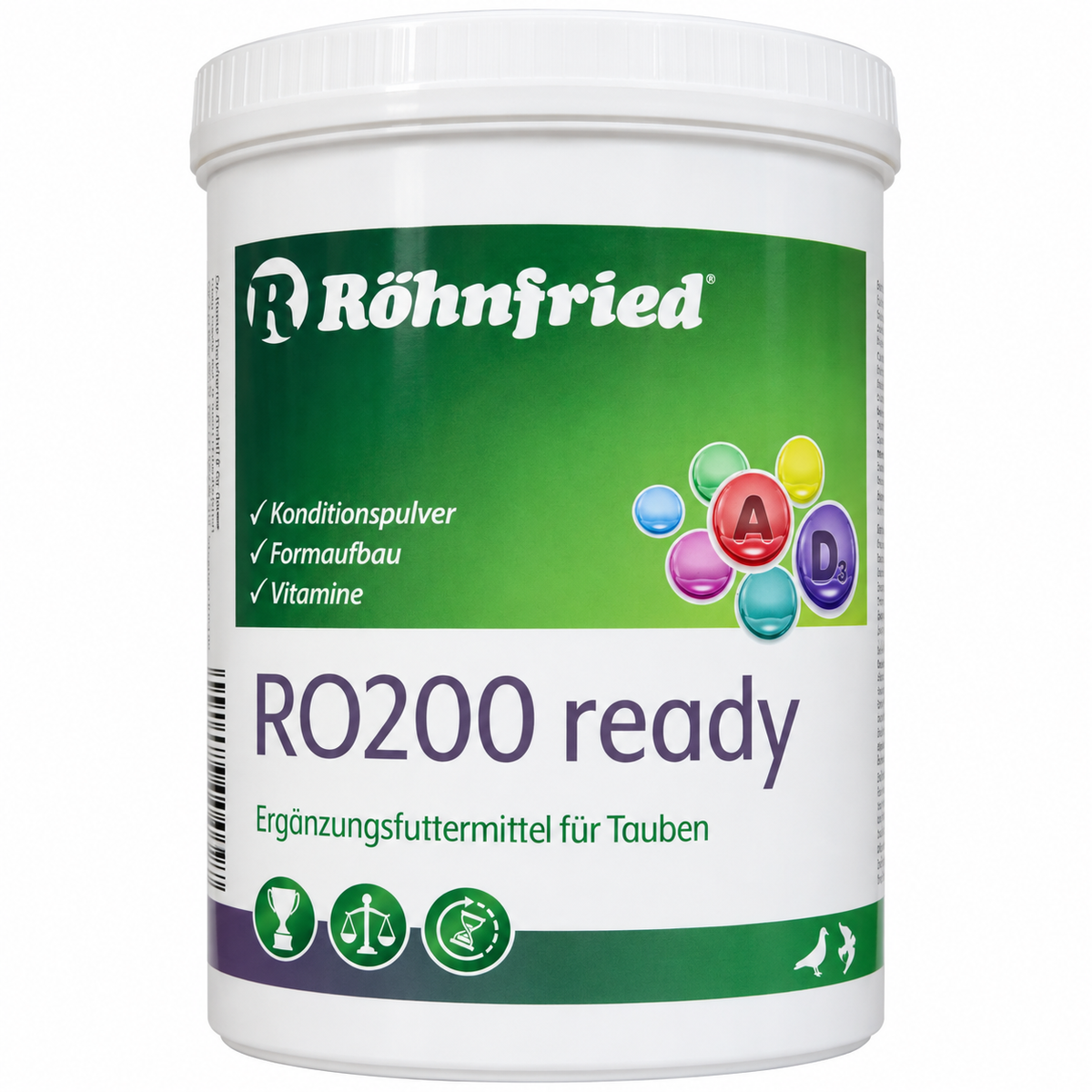 Röhnfried RO200 Ready 600 g front label