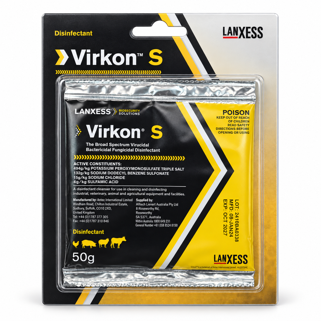 Virkon S 50 g front