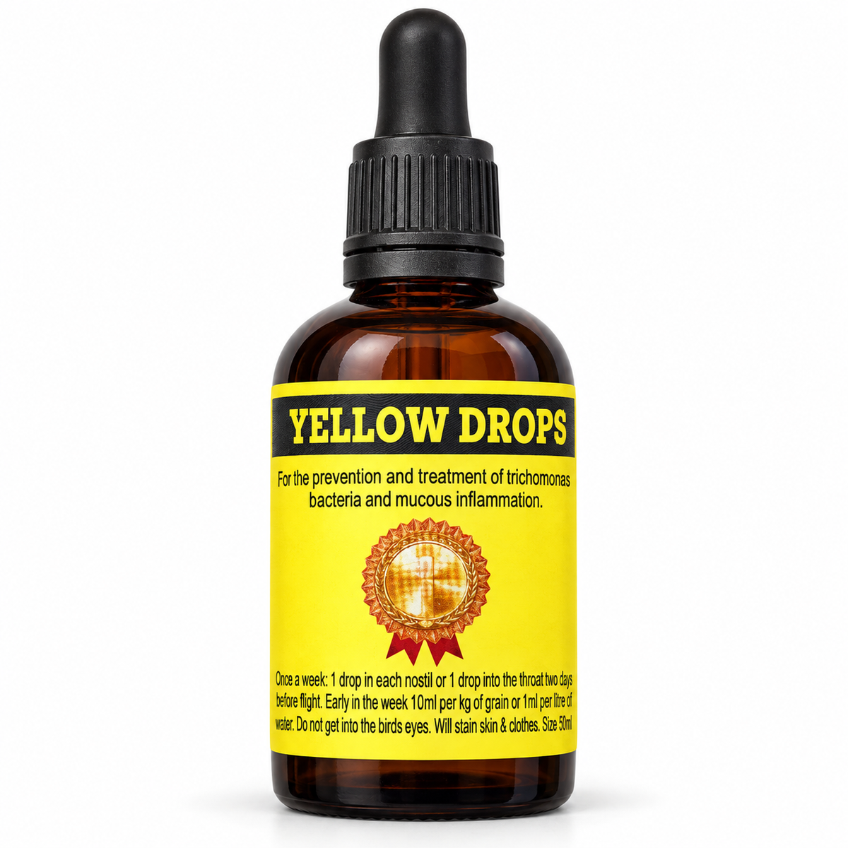 Yellow Drops 50 mL front
